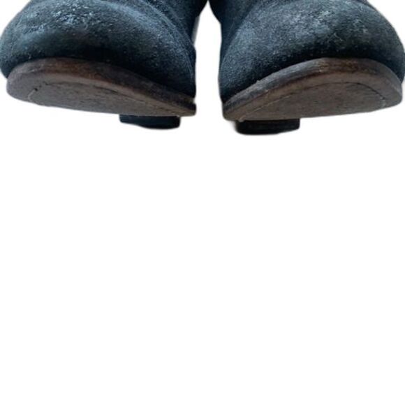 Rag & Bone Black Suede Nubuk Leather Newbury Ankle Boots Women Size 8.5 EUR 38.5 - Picture 11 of 15